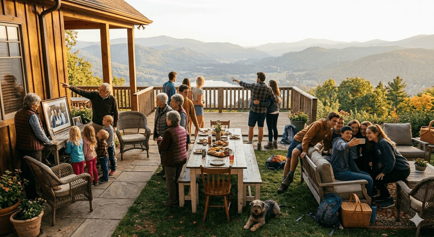 Réunion de famille en Normandie